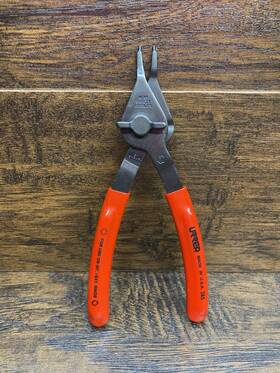 Urrea 660731608519 385 Straight Snap Retaining Ring Pliers Convertible Int. Ext. 0.070 Inch Usa