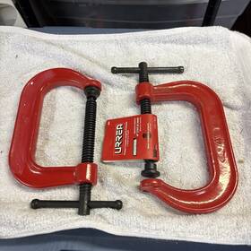 Urrea 660731608786 404 C-clamp 4 Forged Deep Troat Lotof Two New Free Shipping