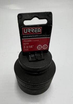 7535 Urrea Impact Socket 3/4 Inch Drive 6 Point 2-3/16 Black