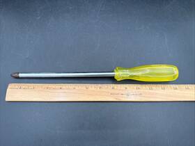 9688 Urrea #4 Phillips Head Screwdriver Made In Mexico 13 Inch Overall 8 Shaft Nos