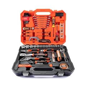 Vanquish 669356645077 102 Pieces Tool Set General Household Hand Kit Home Essentials Re
