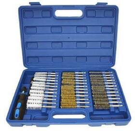 Vct 670221812715 38pc Industrial Wire Brush Set Brushes Long Reach Round Tube Automotive Steel