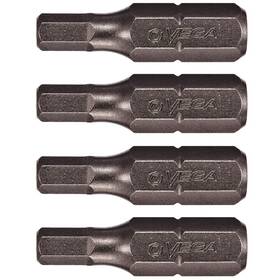125ht1264a-4 Vega Industries 3/16 Inch Hex Tamper Proof 1 Security Bits. Professional Grade