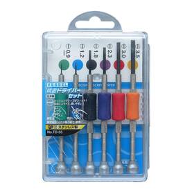 Td-55 Vessel Precision Screwdriver Set / -0.9 -1.2 -1.8 -2.3 -3.0 -3.5