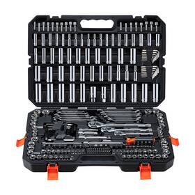 100007 Vevor Mechanics Tool Set 253-piece Mechanic Kit Sae And Metric Socket