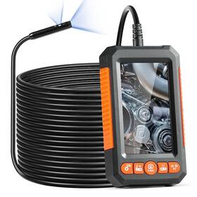Vevor 197988413011 Endoscope Camera With Lights Dual Lens Borescope 49.2ft Cable 4.3 Inch Screen