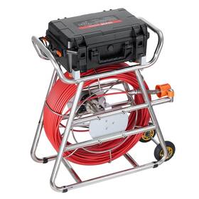 Vevor 197988809845 Sewer Camera 328 Ft/100m Self-leveling Drain With 10.1 Inch Touchscreen