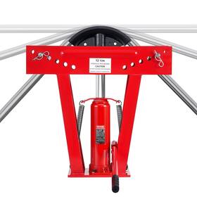 Vevor 197988993254 Hydraulic Pipe Bender 12 Ton Manual Bending Tool With 6 Dies