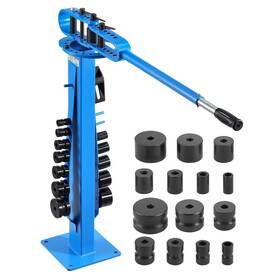 Vevor 197988994220 Manual Pipe Bender Max 2 Inch O.d. Tube Bending Tool With 14 Dies