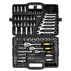 Vevor 445057659611 121-piece Mechanics Tool Set 1/4 Inch 3/8 1/2 Drive Sockets Sae And Met