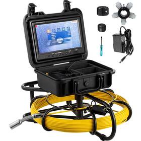 Vevor 742521656495 Sewer Camera 150ft 9 Inch Screen Pipeline Inspection With Dvr Functio