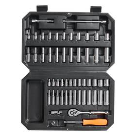 Vevor 782003459688 Socket Set 1/4 Inch Drive And Ratchet 6-point Opening 54 Pi