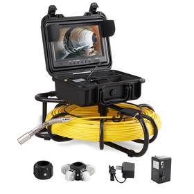 Vevor 840281561674 Sewer Camera Pipe Inspection 9-inch 720p Screen 300 Ft