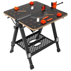 Vevor 840281566112 Folding Work Table 2-in-1 As Sawhorse And Workbench 1000 Lbs Capacity 7 A