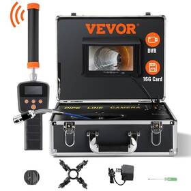 Vevor 840281567188 Sewer Camera With 512hz Locator 100 Ft/30 M 7 Inch Pipeline Inspection