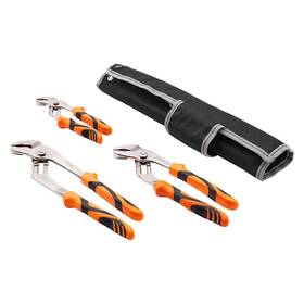 Vevor 840349935379 3-piece Groove Joint Pliers Set 12/10/8 Inch Heat-treated High Carbon St