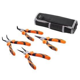 Vevor 840349935386 4-piece Snap Ring Pliers Set 0.07 Inch Tip Diameter High Carbon Steel Straig