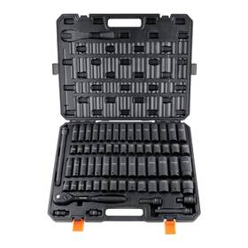 Vevor 840349938493 1/2 Inch Drive Impact Socket Set 65 Piece Sae 3/8 To 1-1/4 And M
