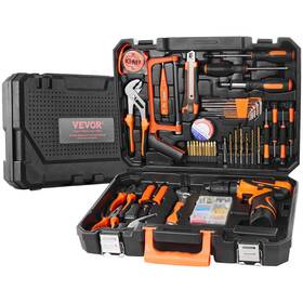 Bl-120xx Vevor 146 Piece Household Hand Tool Set With Electric Drill Case Kit Diy