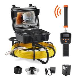 Ddwkxsgdnk950s9afv1 Vevor Sewer Camera With 512hz Locator 165 Ft/50 M 9 Inch Pipeline Inspection Camer