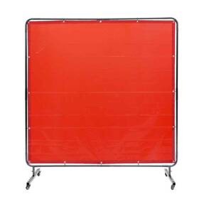 Dmshjpf6x6ycsue9vv0-0731 Vevor Us Welding Screen With Frame 6 Ft. X Curtain Flame-resistant