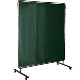 Gbhjcl6x6dkjls001v0-0617 Vevor Us Welding Screen Frame 6 Ft. X Curtain 4-wheels Protectio