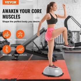 Phxlq58cmbwh2bhx9v0 Vevor Half Exercise Ball Trainer 23 Inch Balance 660lbs Capacity