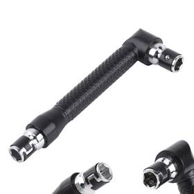 Vikye 749249521999 Double Headed L Shaped Wrench 1/4 Inch Hex Socket For Screwdriver Bit
