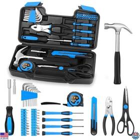B0dh76vw89 Visit The Hangying Store 39-piece Home Tool Set With Toolbox For Repairs Garage Office College Use