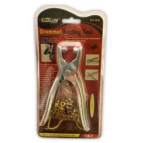 Visking 693566114450 Grommet Setting Tool Pliers Kit With 100 Grommets