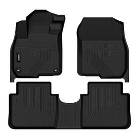 9104l00000aus Viwik All Weather Floor Mats For Honda Cr-v 2017-2022 Tpe Liners Black
