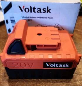 Zdbp20014001 Voltask B-20-4-x-vc Lithium-ion Battery Pack 4.0ah 20v Nbml-b-20-4 - Orange