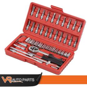 Zp-04crp0006asl Vr Auto Parts 46pcs Car Repair Tool Socket Set Ratchet Wrench Spanner Combination Hand