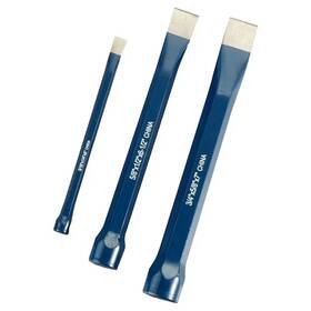 5642178 Vulcan Tools Cold Chisel Set 3-piece Chrome Alloy Steel Baked Enamel Blue
