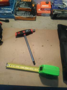 061313110 W Rth 1 New Wurth Zebra T-handle 10mm Hex Ball Head With Side Tip. Cheap