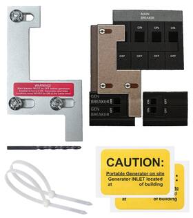 Fwq-ite200a Wahome-smart Ite-200a Generator Interlock Kit Replaces For 1 1/4 Inch Spacing Main Circ