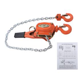 Wa3584691ur Waltvotur Lever Hoist 3/4 Ton 1650 Lbs 5ft Chain G80 Galvanized Steel Weston Brake