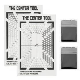 Yd01009 Wanwanzi Wz Yd01009/y39 Precision Card Centering Tool Kit With Cleaning Cloth For Grading Submissions