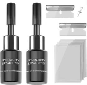 01021wd Wd-40 Car Windshield Repair Kit For Chips And Cracks Glass Fluid Easy Use