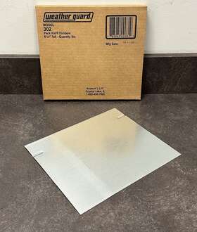 Weather Guard 783965000819 302 Pack Rat Dividers 8-1/4in Tall - Box Of 6