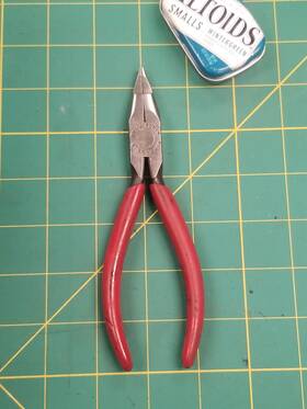 R-2291 Weco Vintage Utica Tools Thin Nose Electrical Plier Usa Tool