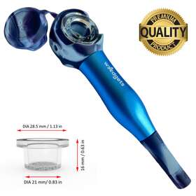 451212 Weedgets Maze-x Best Hand Spoon Pipe Coughless Filtration And Cooling Technology Dry Herb