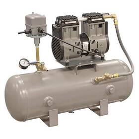 8150b-30 Welch Tank Vacuum System 1/2 Hp 10 Gal