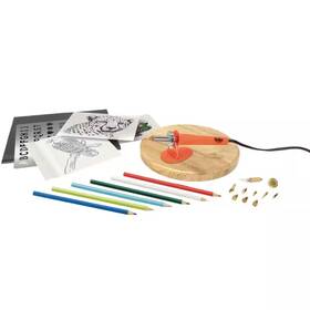 Weller 313106940966 Create Your Own Wood Burning Project Soldering Iron Kit 28 Piece