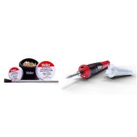 Wlbrk12wcacc Weller Us 12-watt Cordless Soldering Iron Kit Lithium-ion Rechargeable Battery Universa