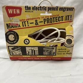 21c70 Wen Vintage Electric Pencil Engraver Model