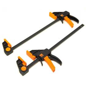 Clr122 Wen Bar Clamps Spreaders Heavy Duty Steel 12in Quick Release Woodworking 2 Pack