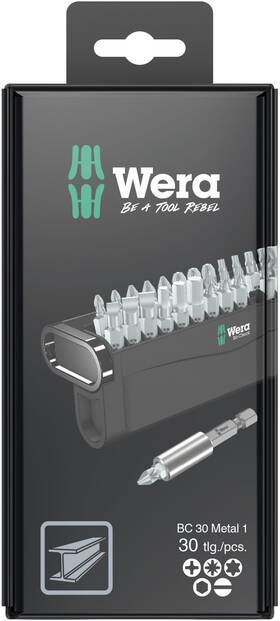 05057440001 Wera 013288229632 - Bit-check 30 Metal 1 Sb Pieces