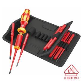 05059291001 Wera Insulated Extra Slim Screwdriver Torque 1.2-3.0nm Set 15-pc