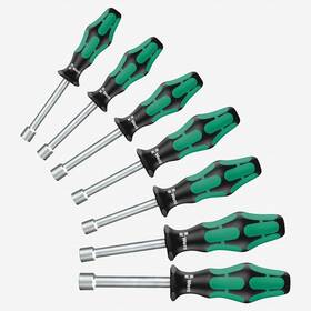 05345230001 Wera 7 Piece 395 Ho/7 Sz Kraftform Plus Nutdriver Set